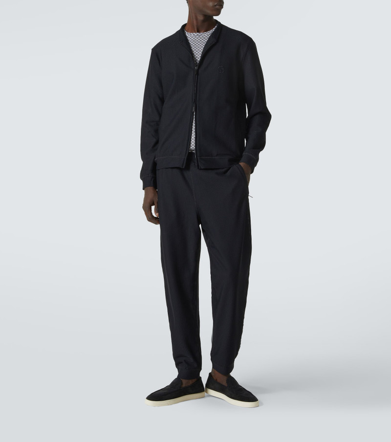 GIORGIO ARMANI Knitted sweatpants outlook
