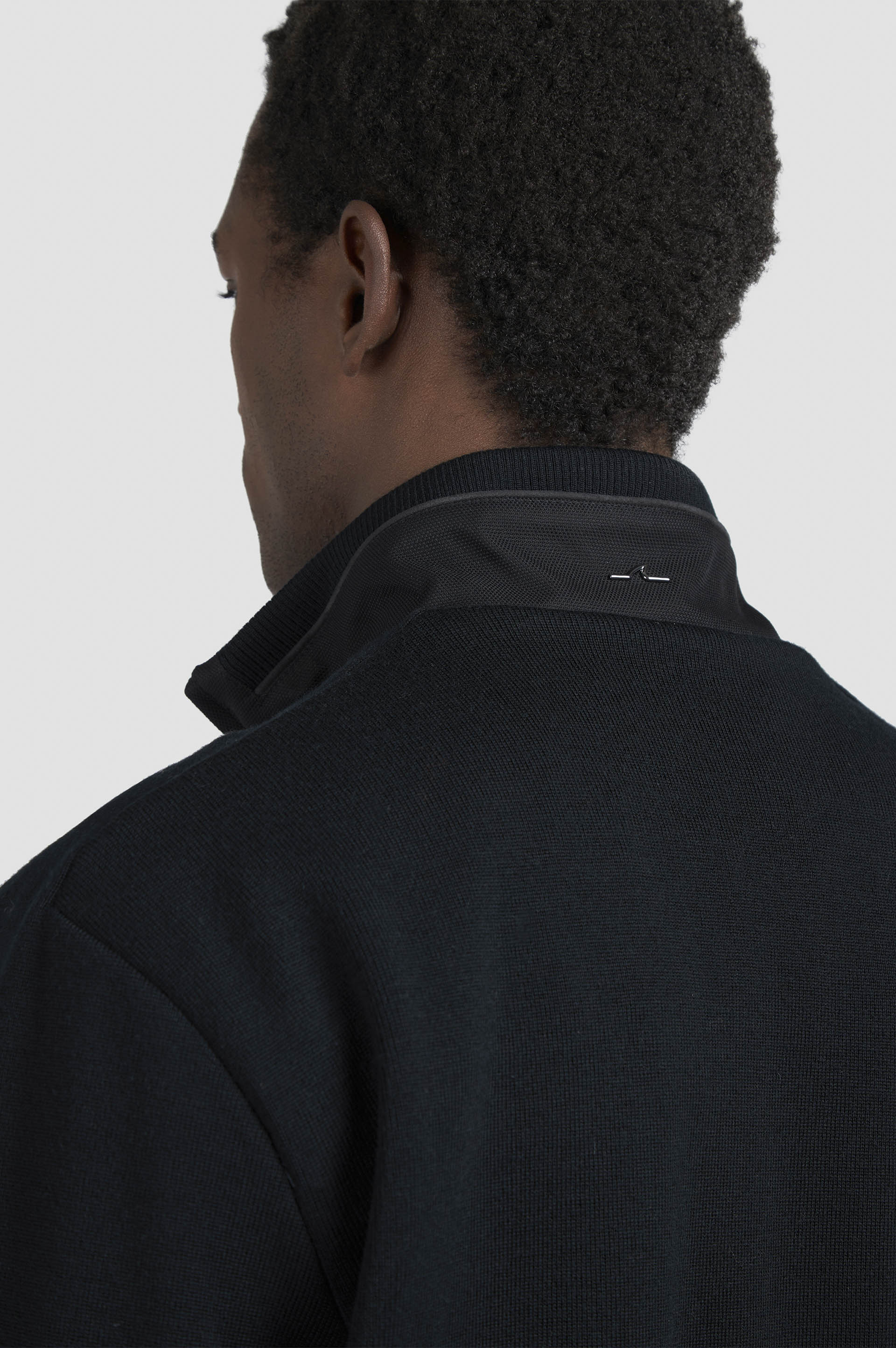 X-SOFT HYBRID ZIP-UP SWEATER IN SOFT COOL TOUCH WOOL AND TYPHOON® - 5