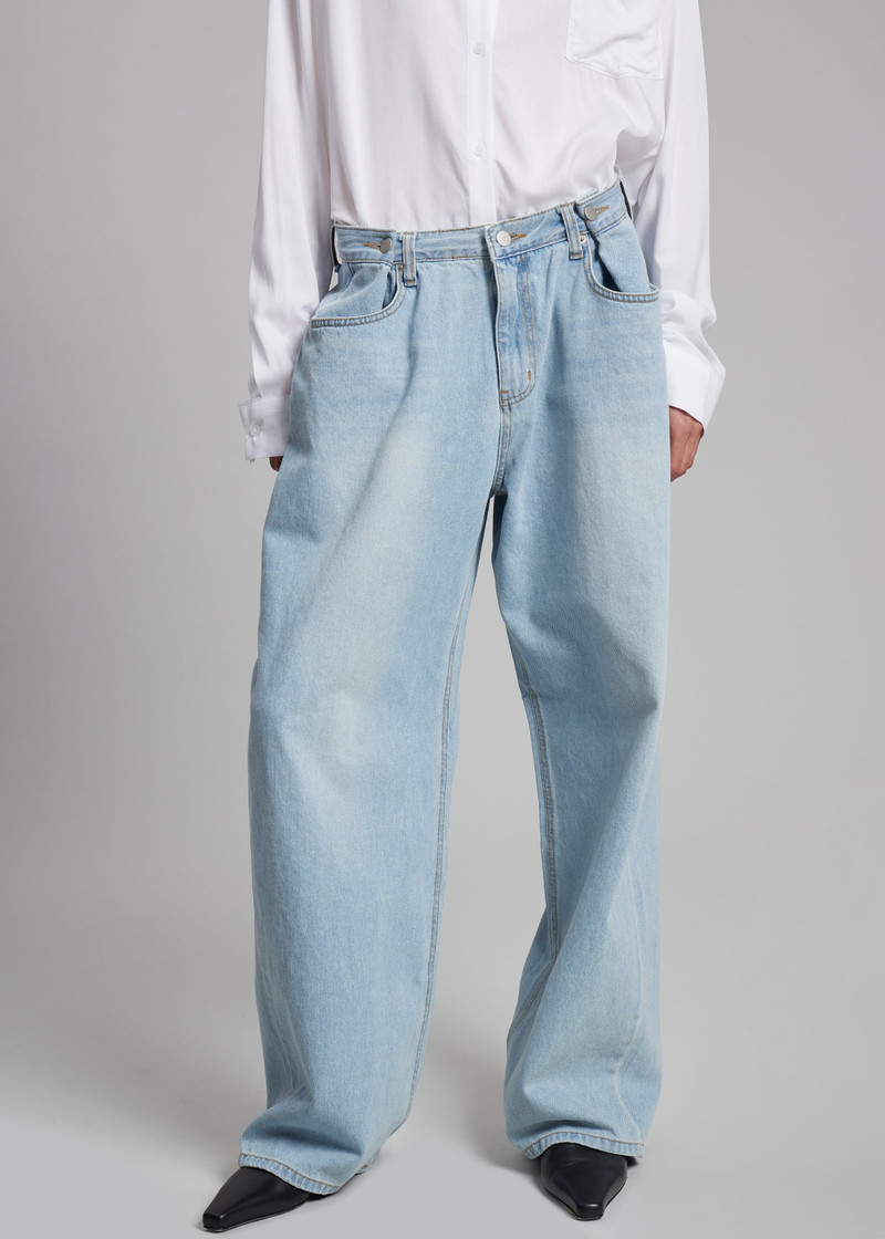 Hayla Denim Pants - Light Wash 3