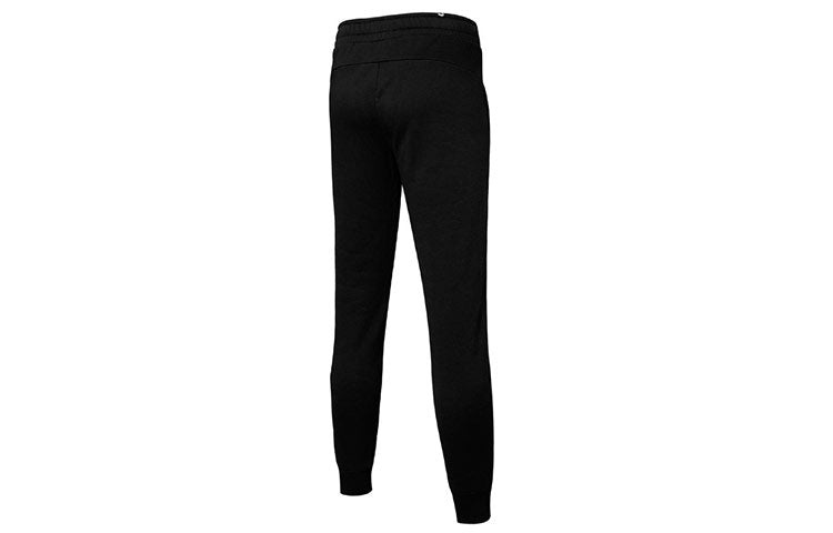 PUMA Ess Logo Pants Fl Cl Pants 'Black' 846385-01 - 2
