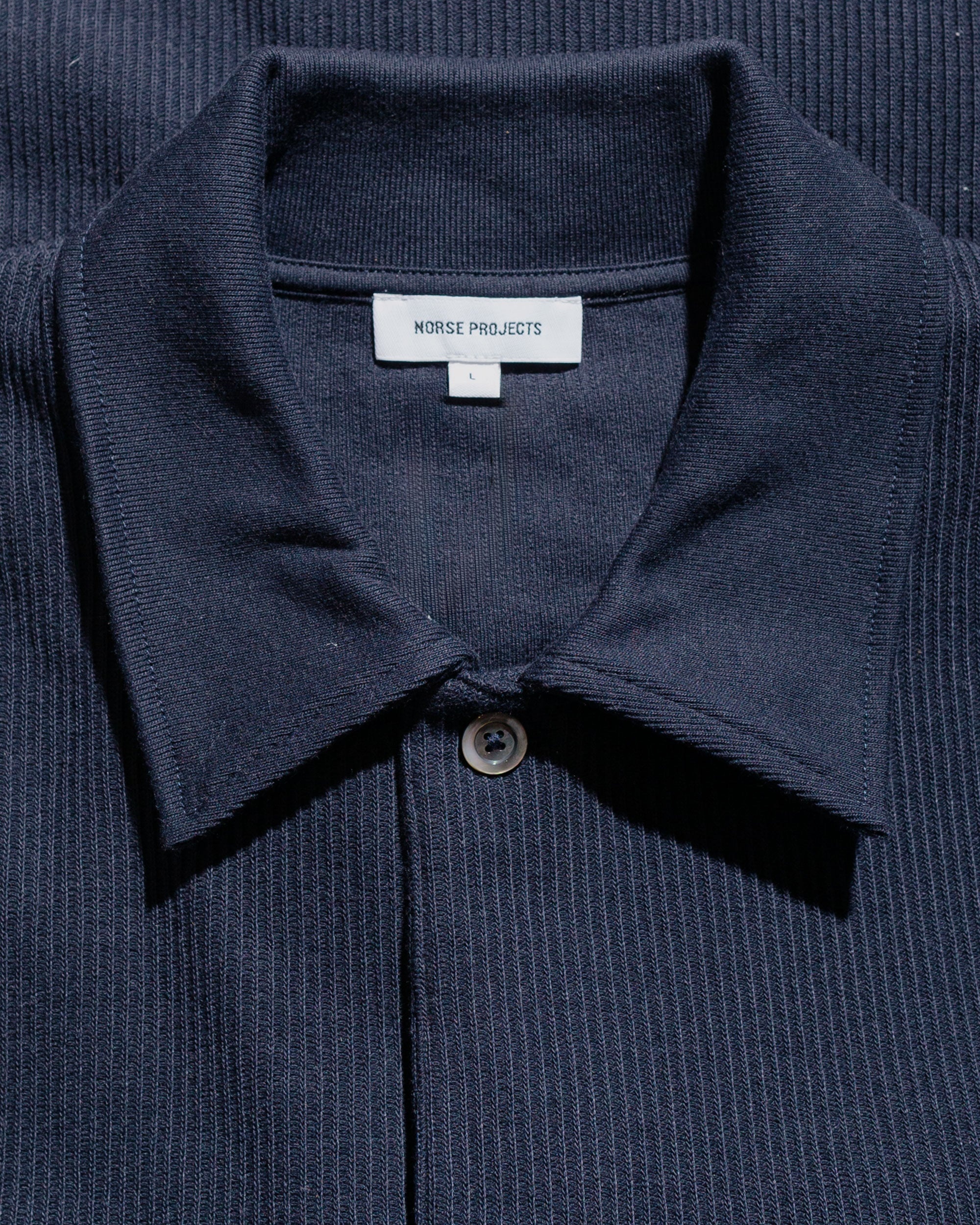 Jorn Double Face Overshirt Dark Navy - 5