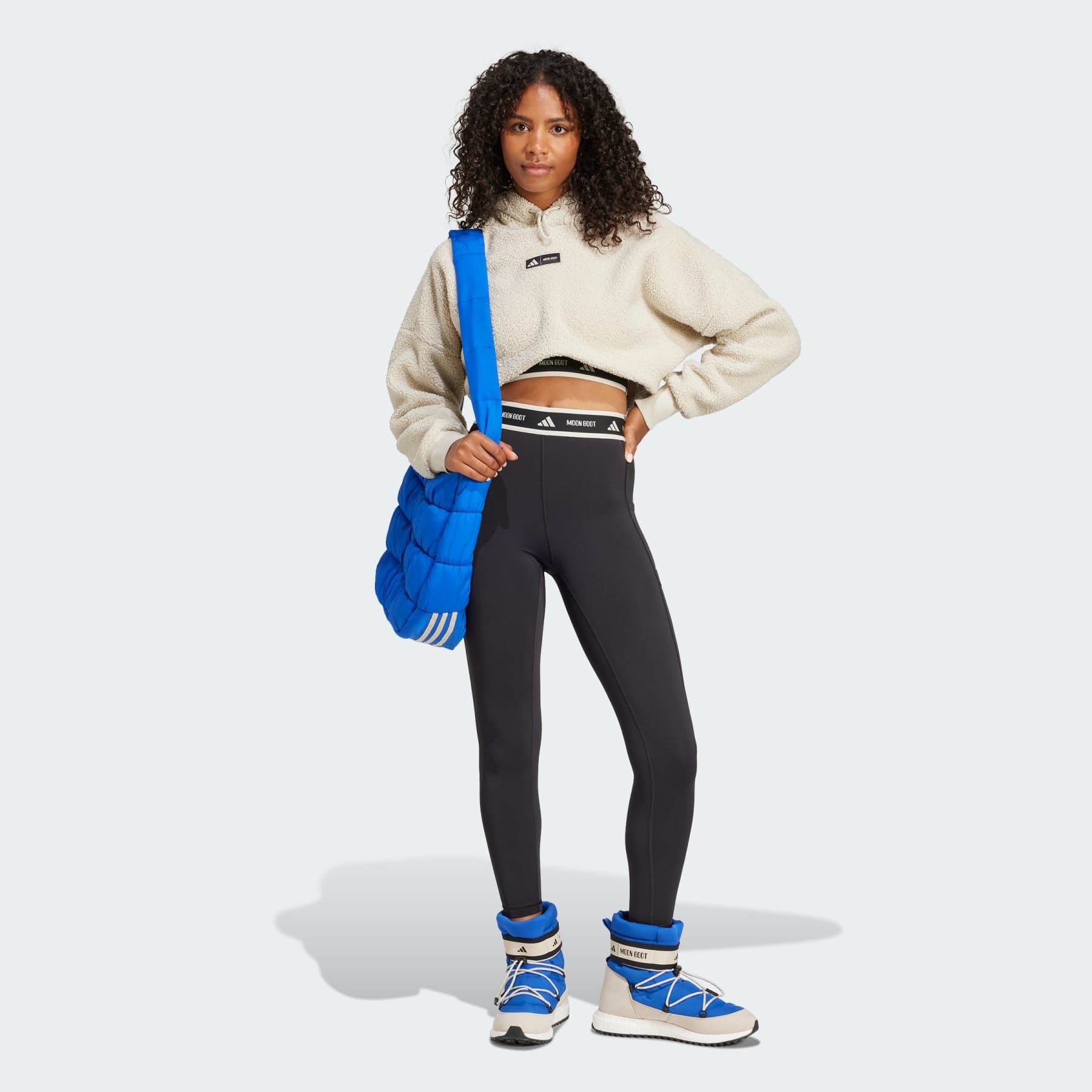 adidas x MOON BOOT Cropped Hoodie - 5