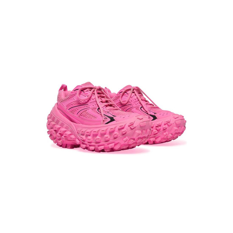 BALENCIAGA Women's Defender Sneaker in Pink outlook