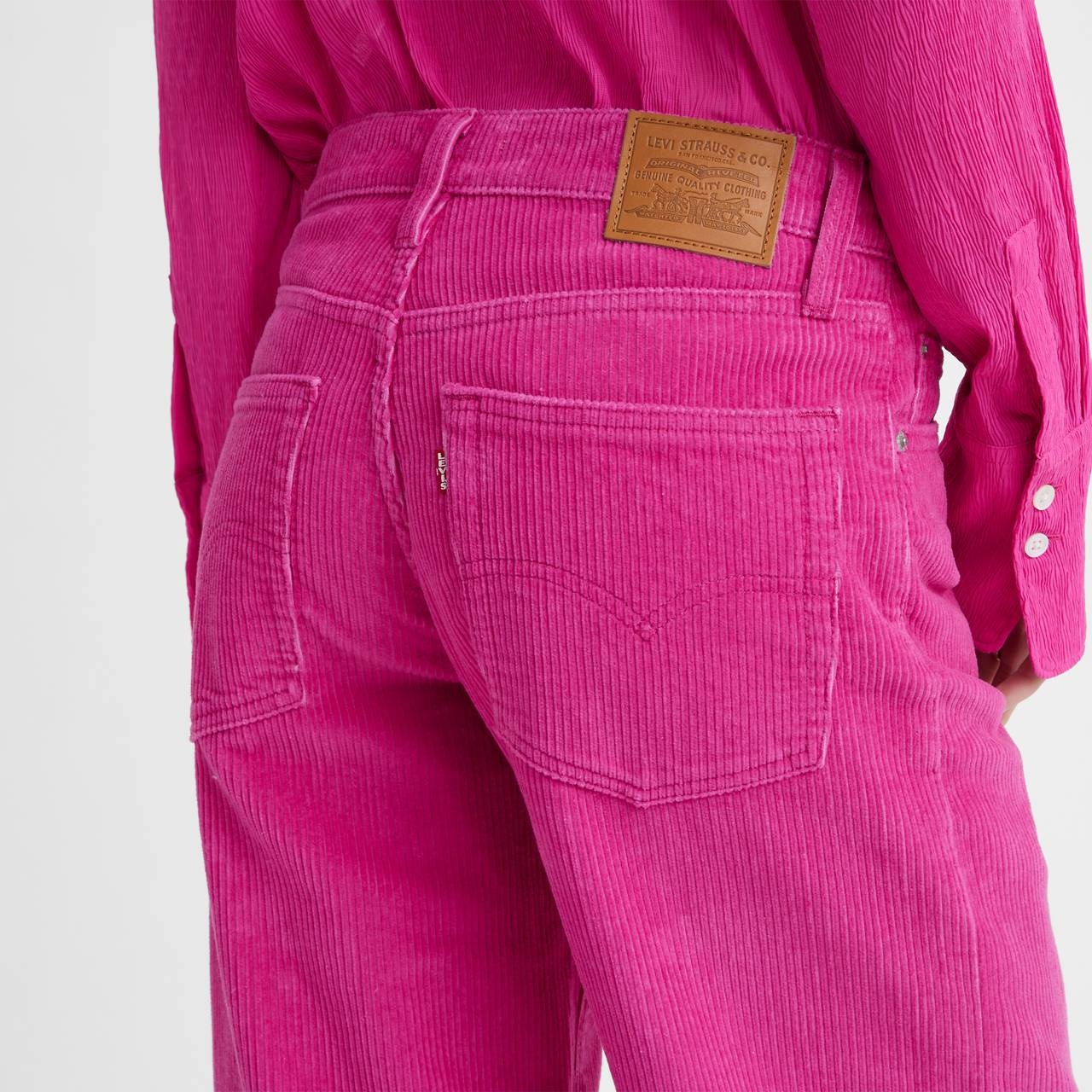 BAGGY DAD CORDUROY WOMEN'S PANTS - 4