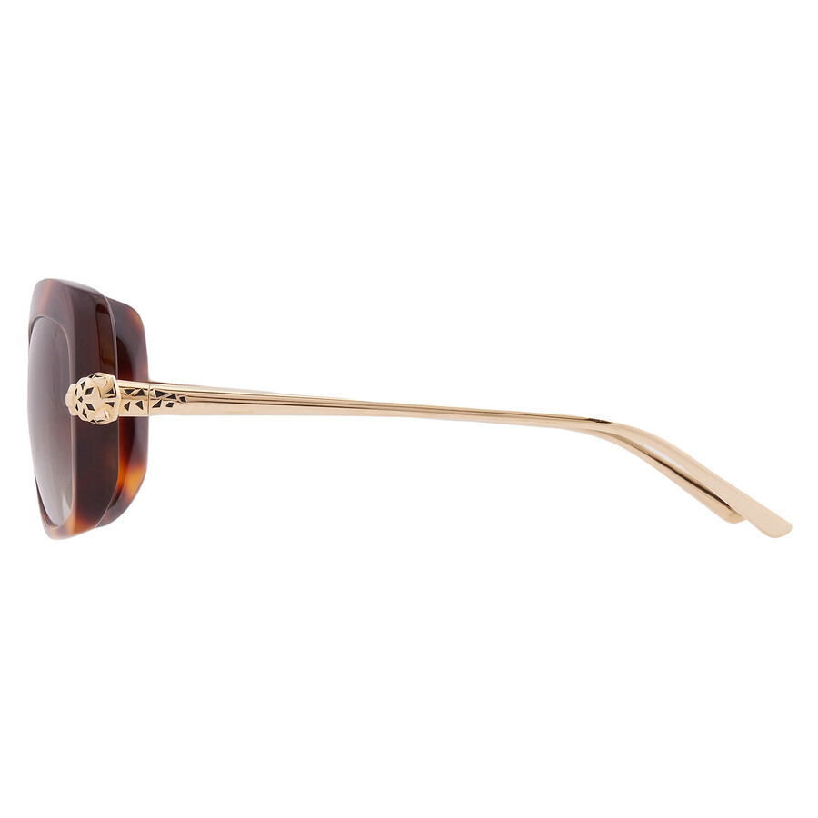 Cartier Panthere de Cartier Brown Butterfly Ladies Sunglasses CT0215S 002 55 - 4
