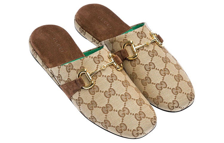 (WMNS) Gucci GG Print Mules 601599-G1710-9773 - 4