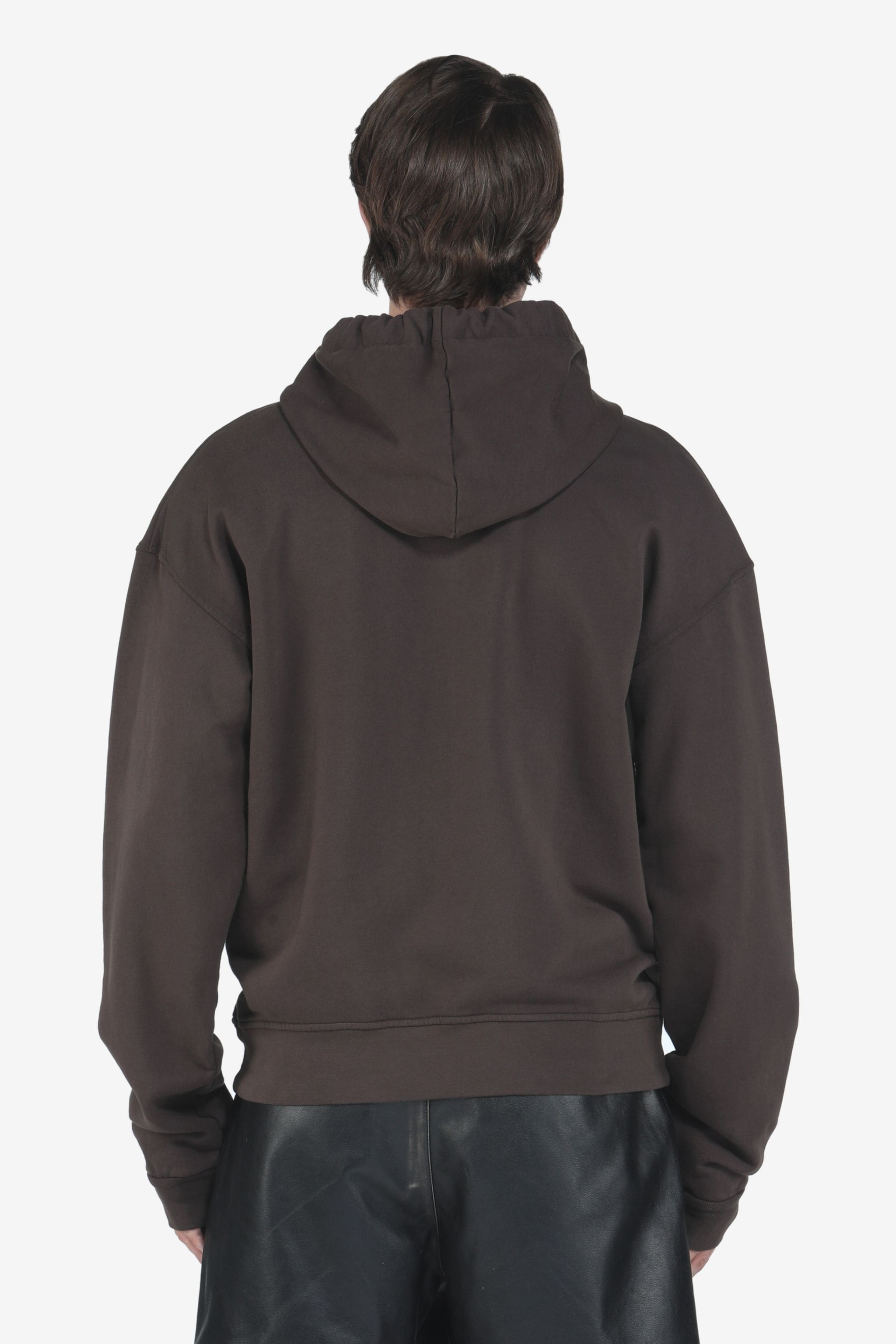 LOGO-PRINT COTTON ZIP HOODIE - 2