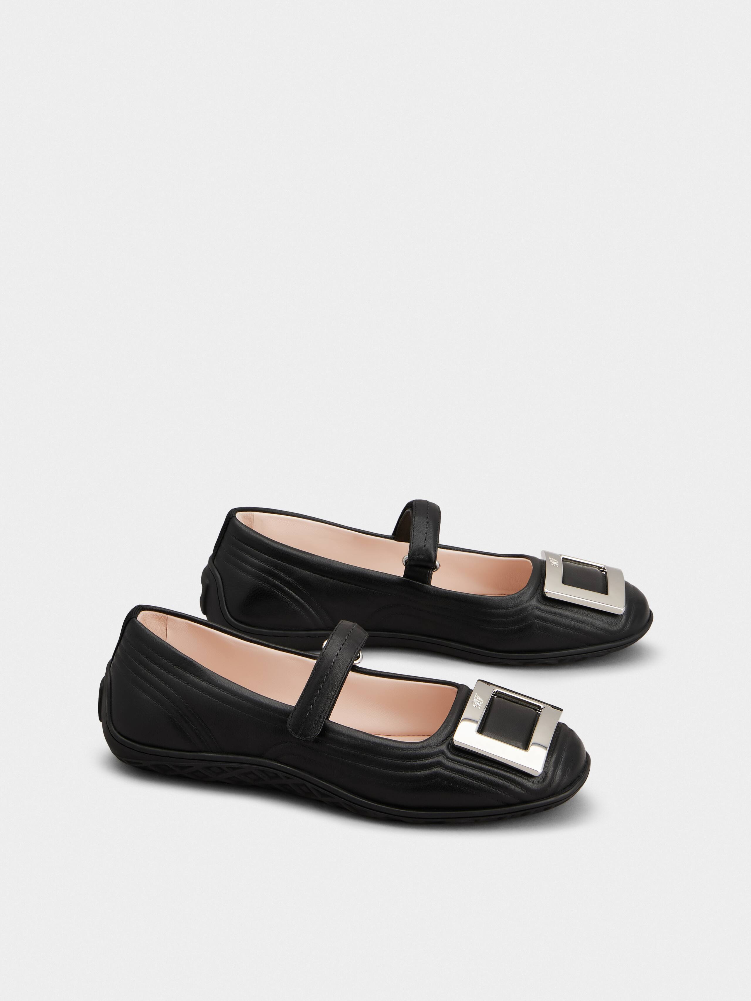 Viv Low Mary Janes in leather - 2