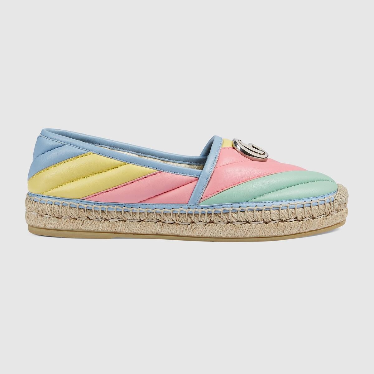 Women's matelassé espadrille - 1