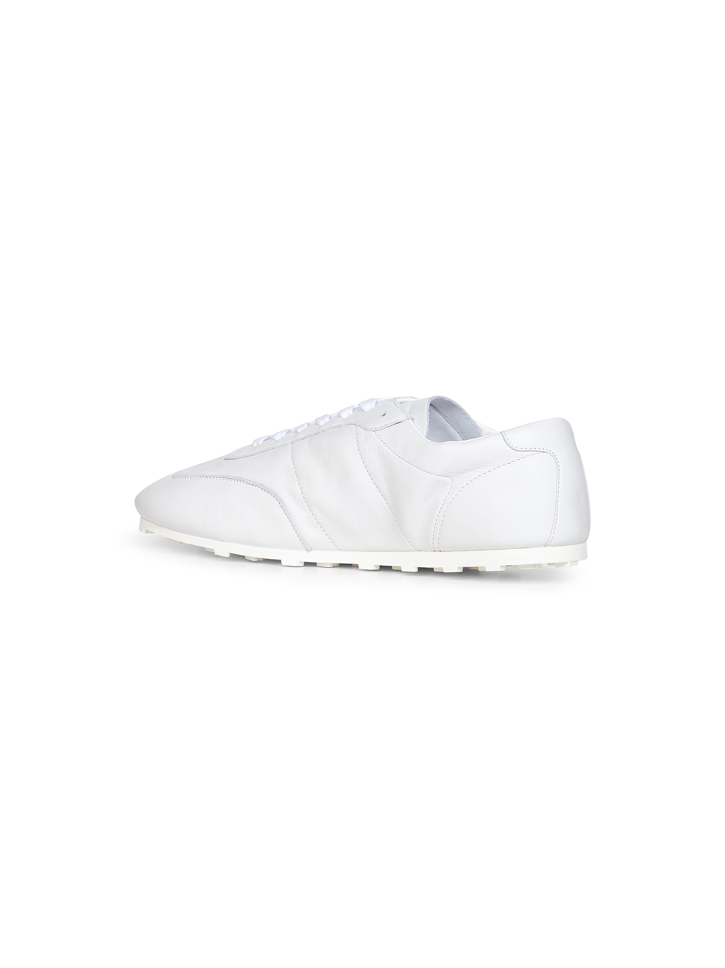 Marni Men White Nappa Leather Softy Soccer Sneakers - 3