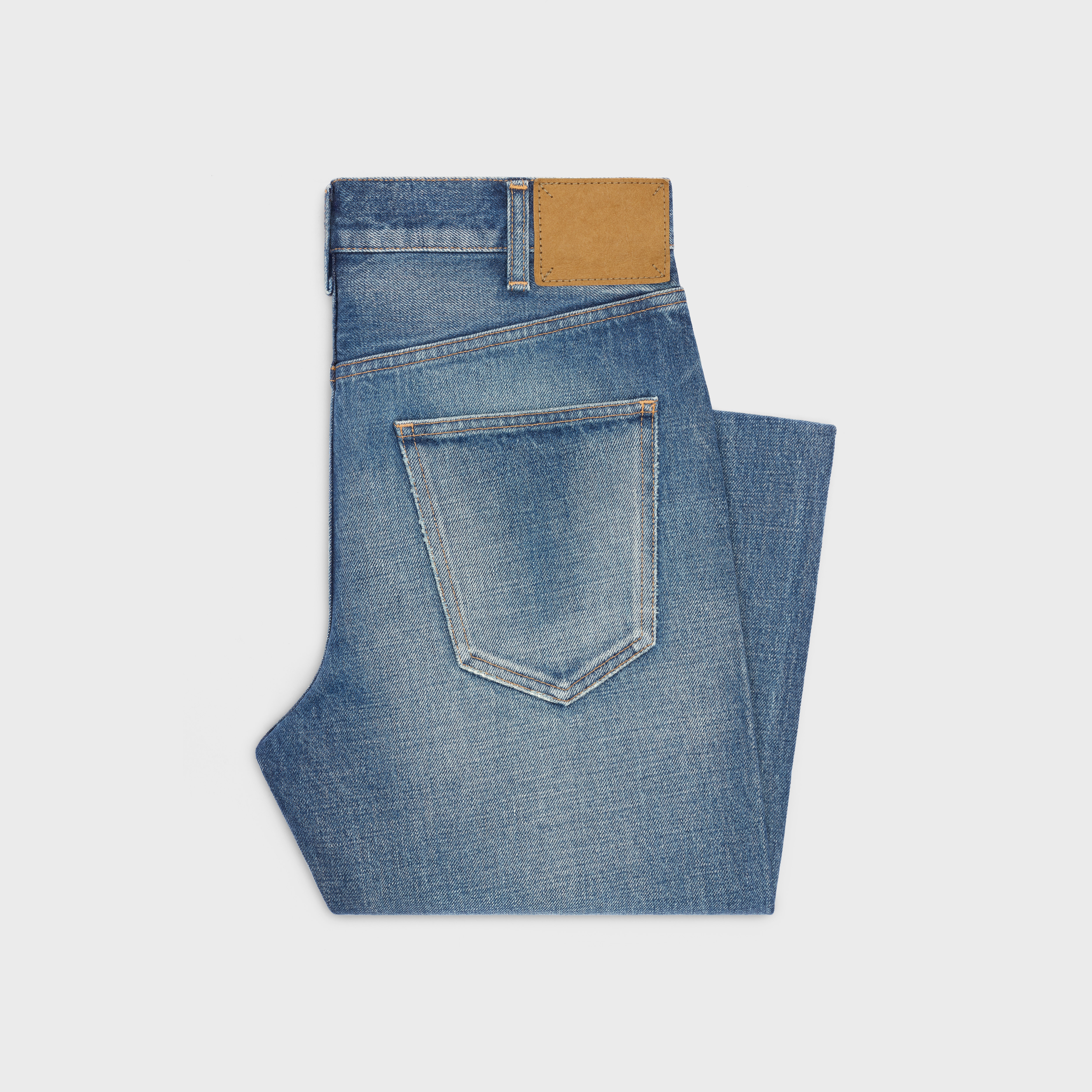 BOYFRIEND JEANS IN UNION WASH DENIM - 2