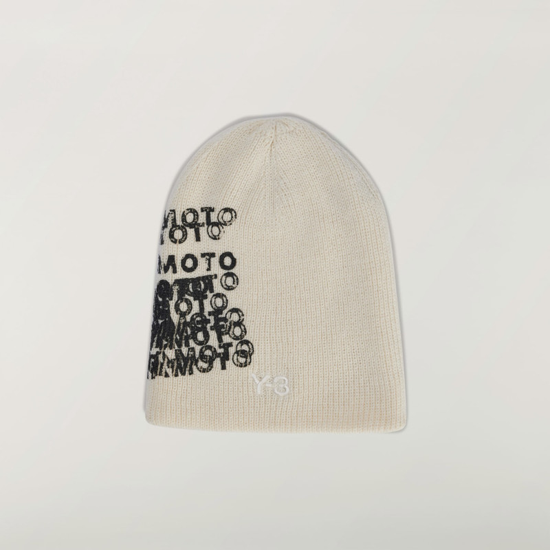 Y-3 GRAPHIC BEANIE 1