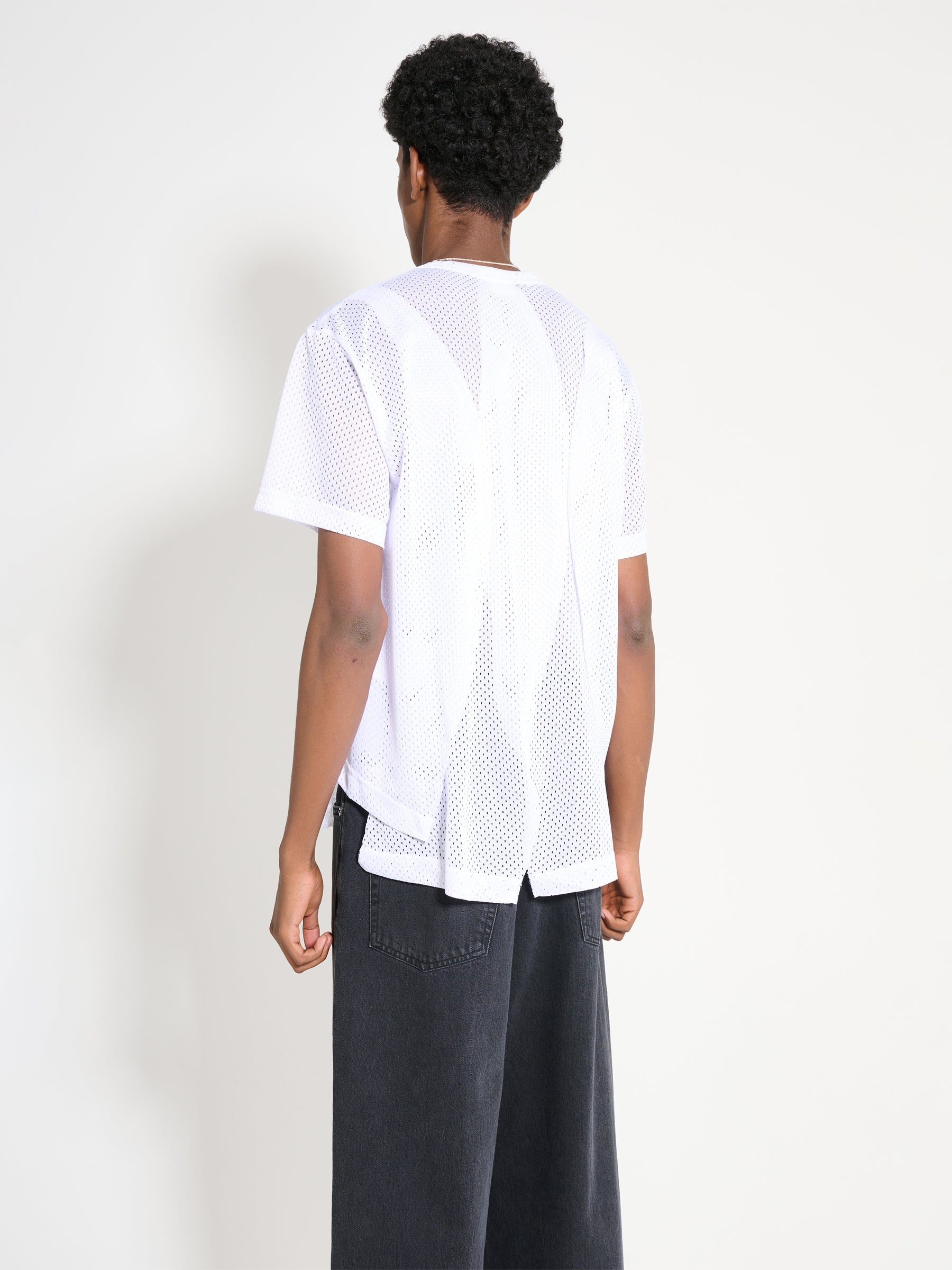 COMME DES GARÇONS HOMME PLUS PANEL T-SHIRT WHITE - 4