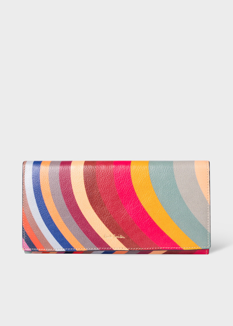 Women's 'Swirl' Tri-Fold Purse 1