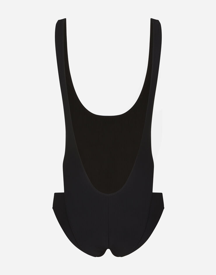 Racing swimsuit with bikini bottoms and DG logo - 2