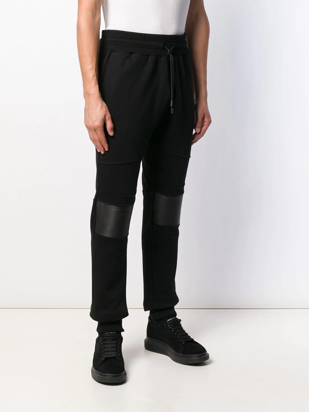 embroidered skeleton trackpants - 3