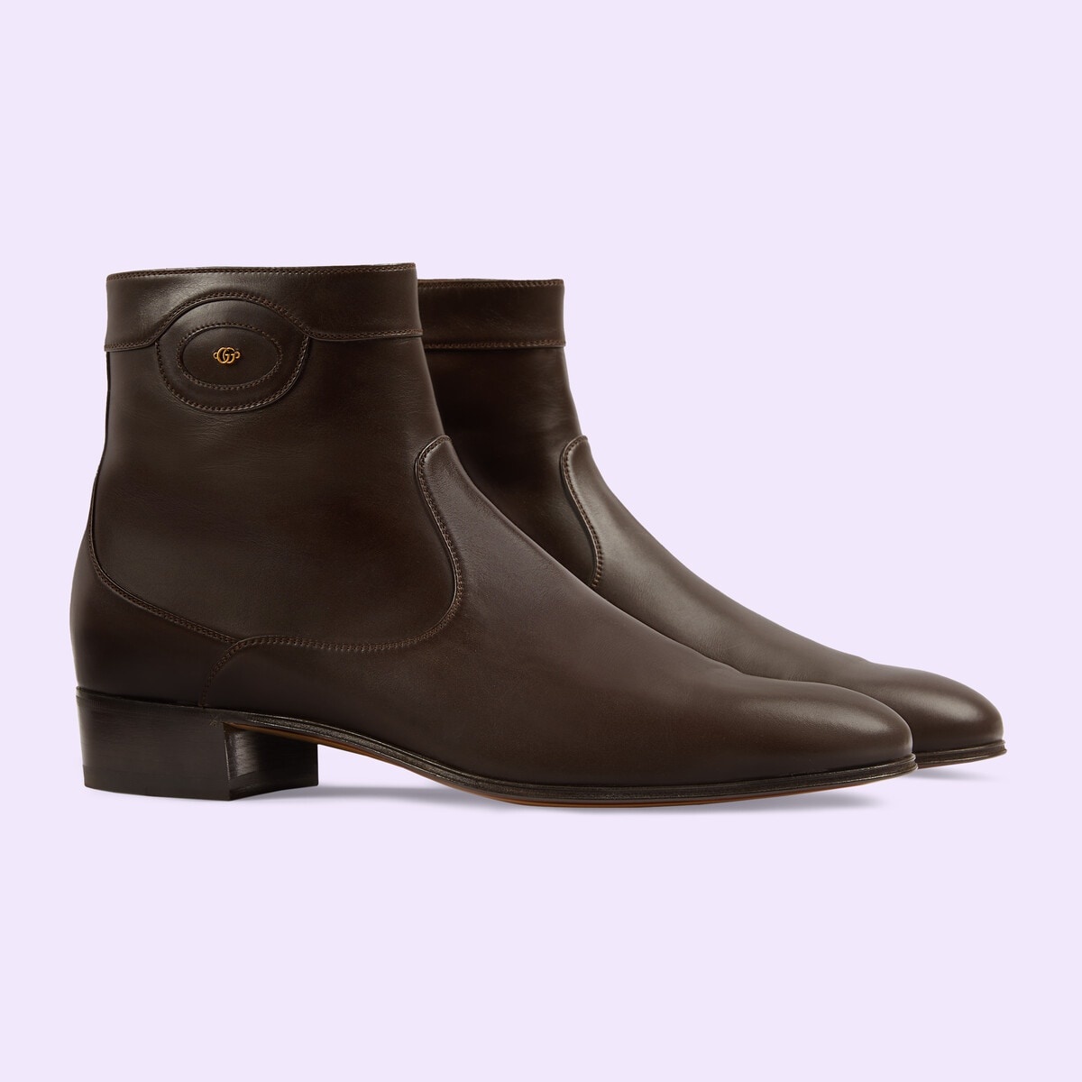 Men's ankle boot with Double G detail - 2