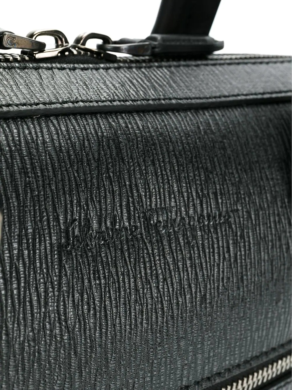 textured laptop bag - 4