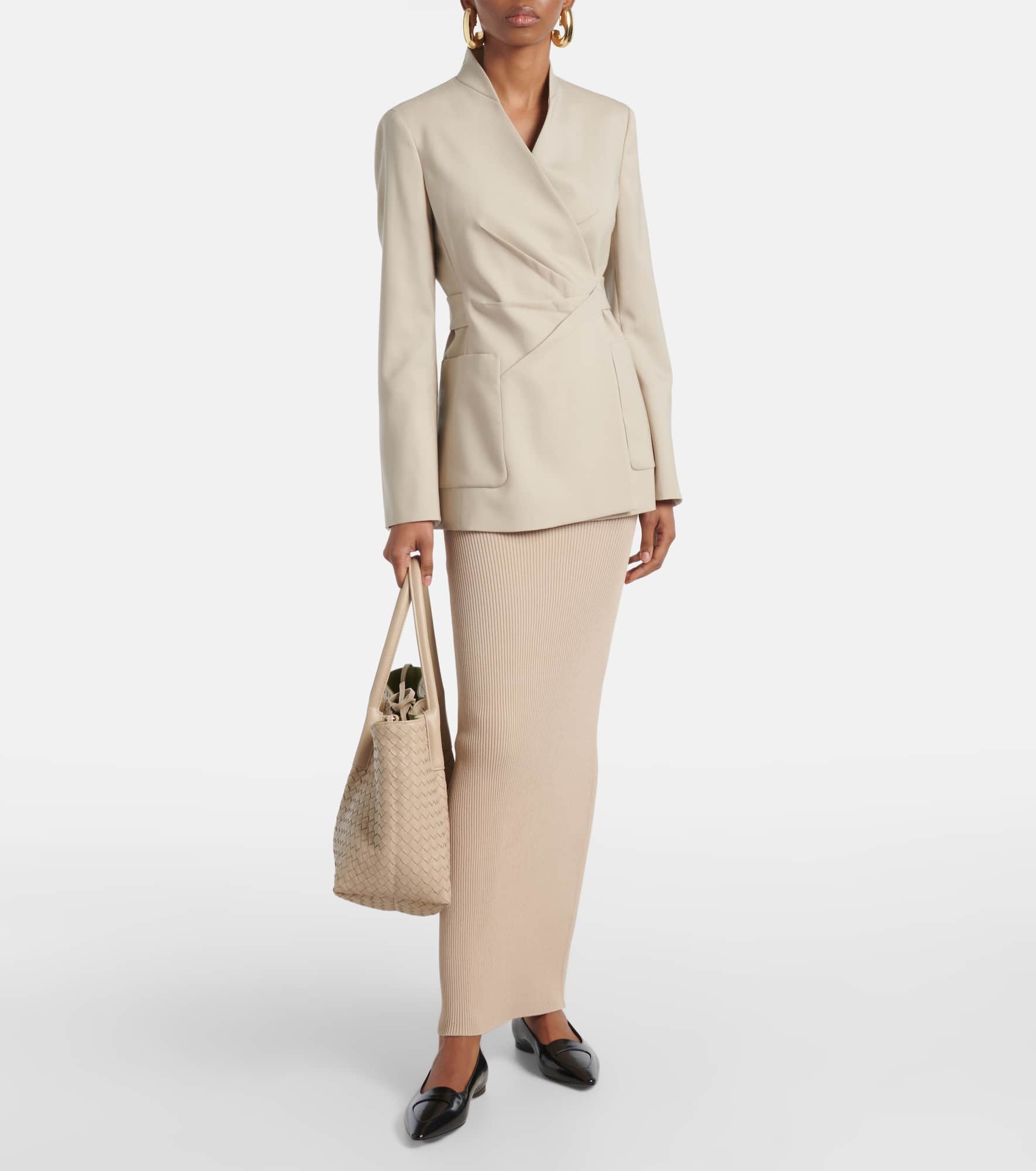 Nereo wool, mohair, and silk blazer - 2