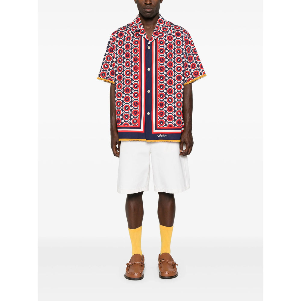 Valentino Red Shirts Men - 5