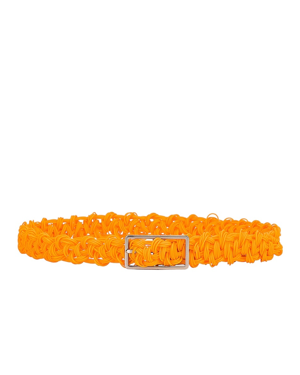 Rubber Intreccio Crochet Belt - 3