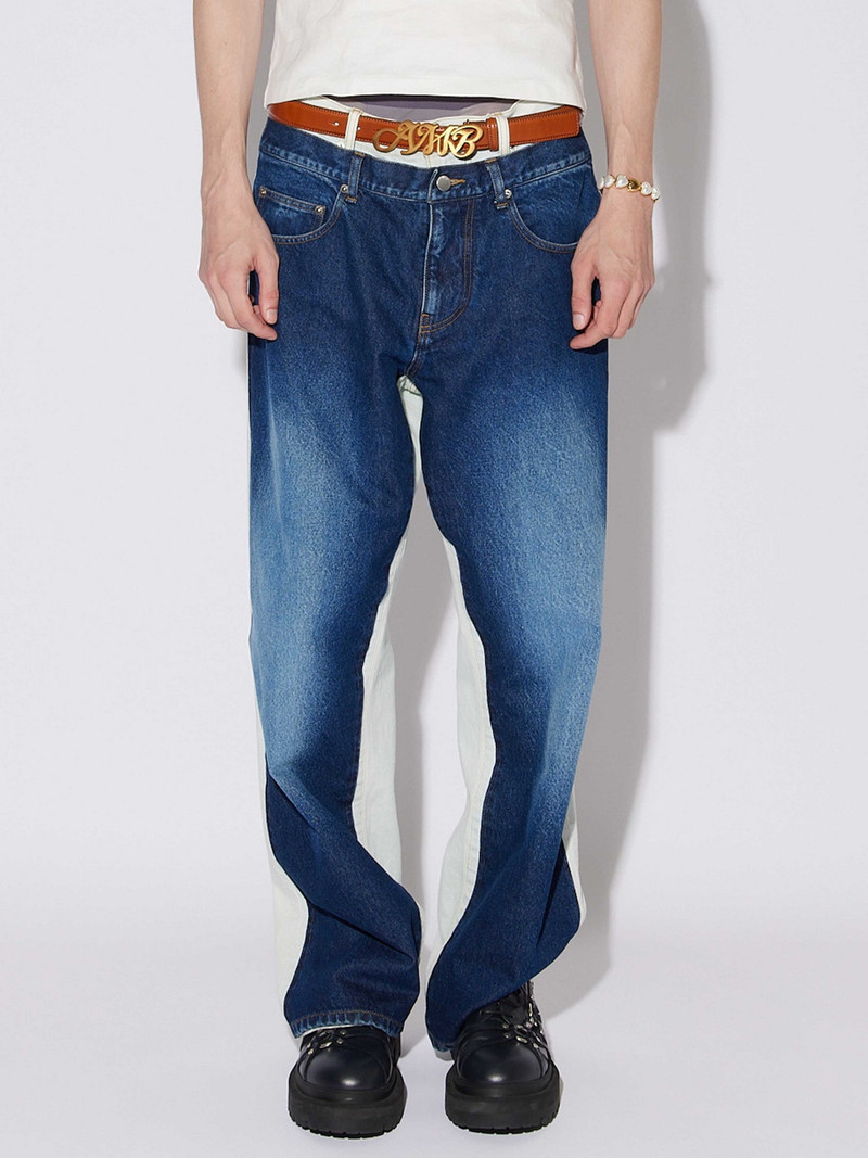 DENIM LAYERED PANTS 4