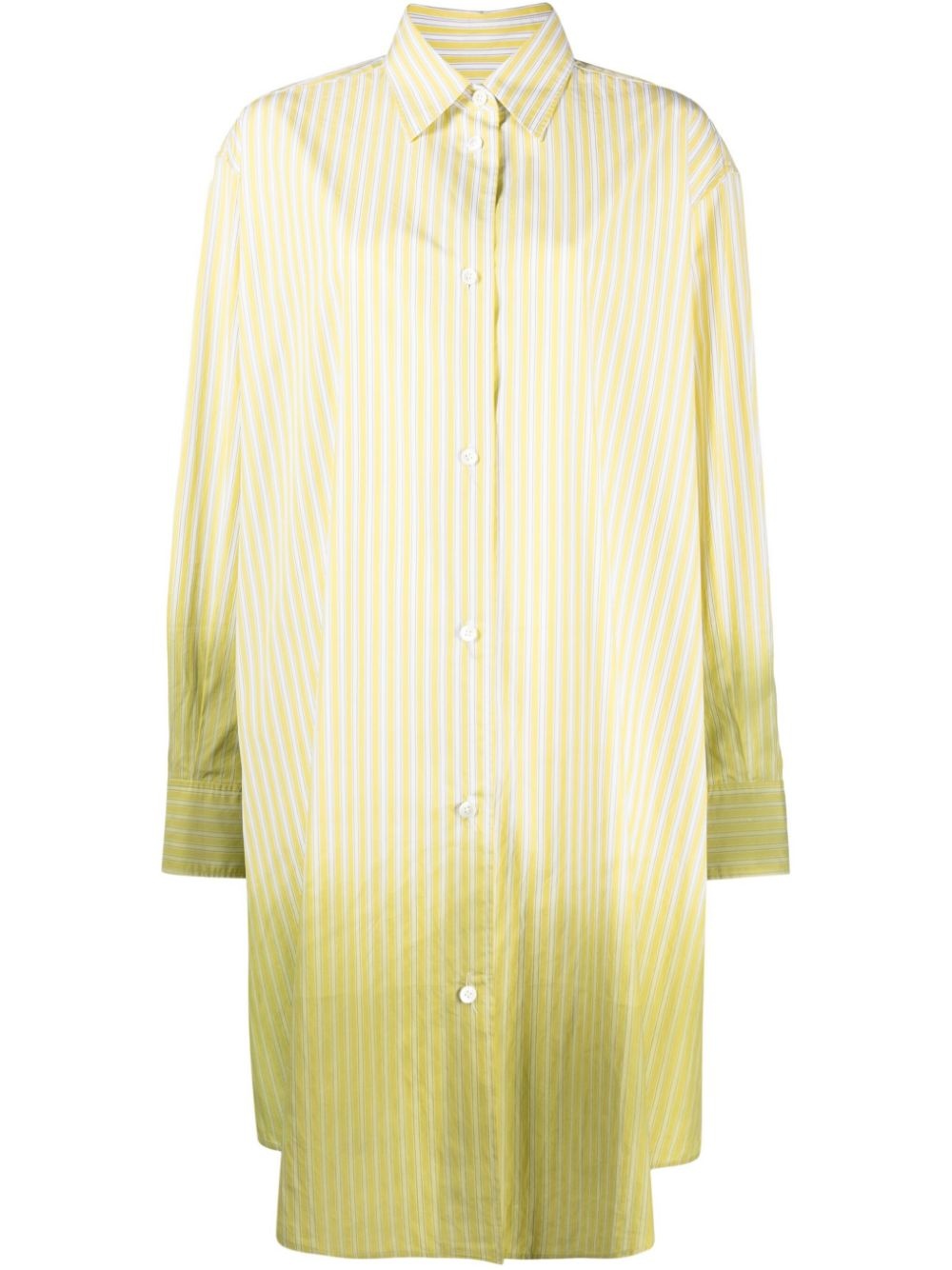 gradient high-low hem shirt - 1