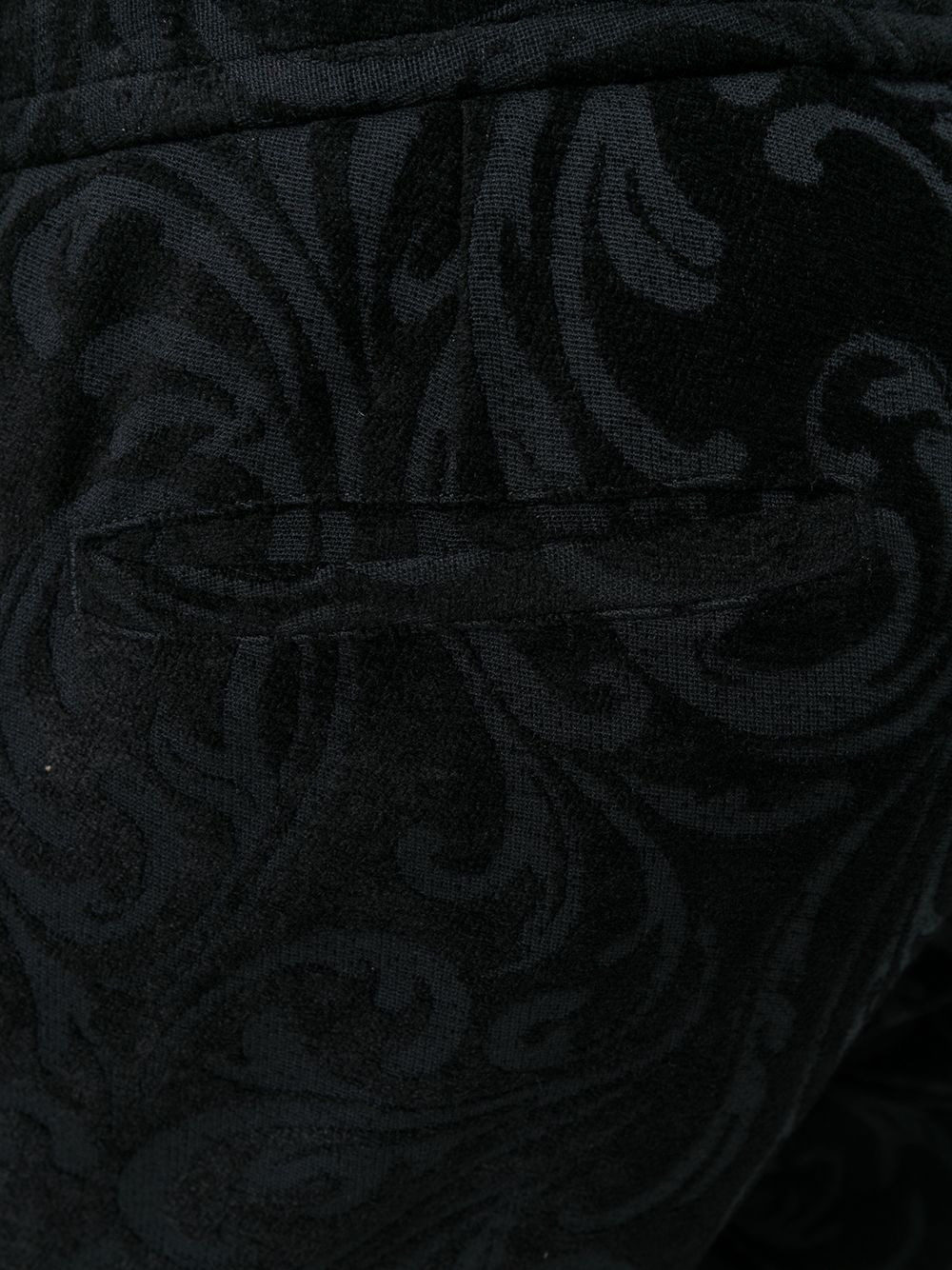 Barocco texture trousers - 5