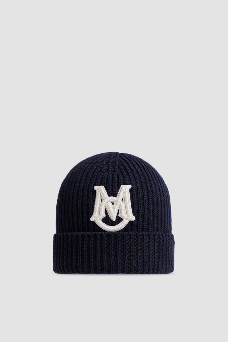 Embroidered Monogram Beanie - 1