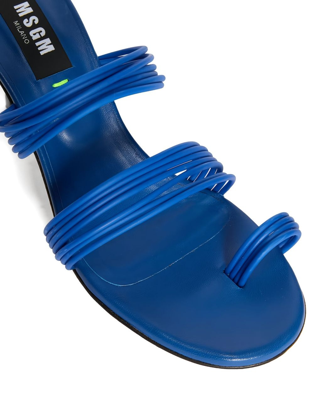 heeled leather sandals - 4