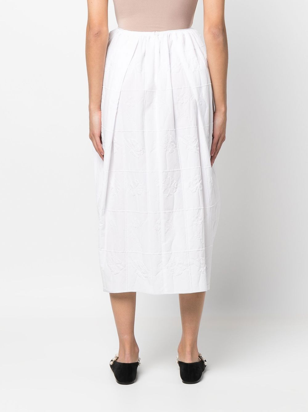 Dalita asymmetric midi skirt - 4