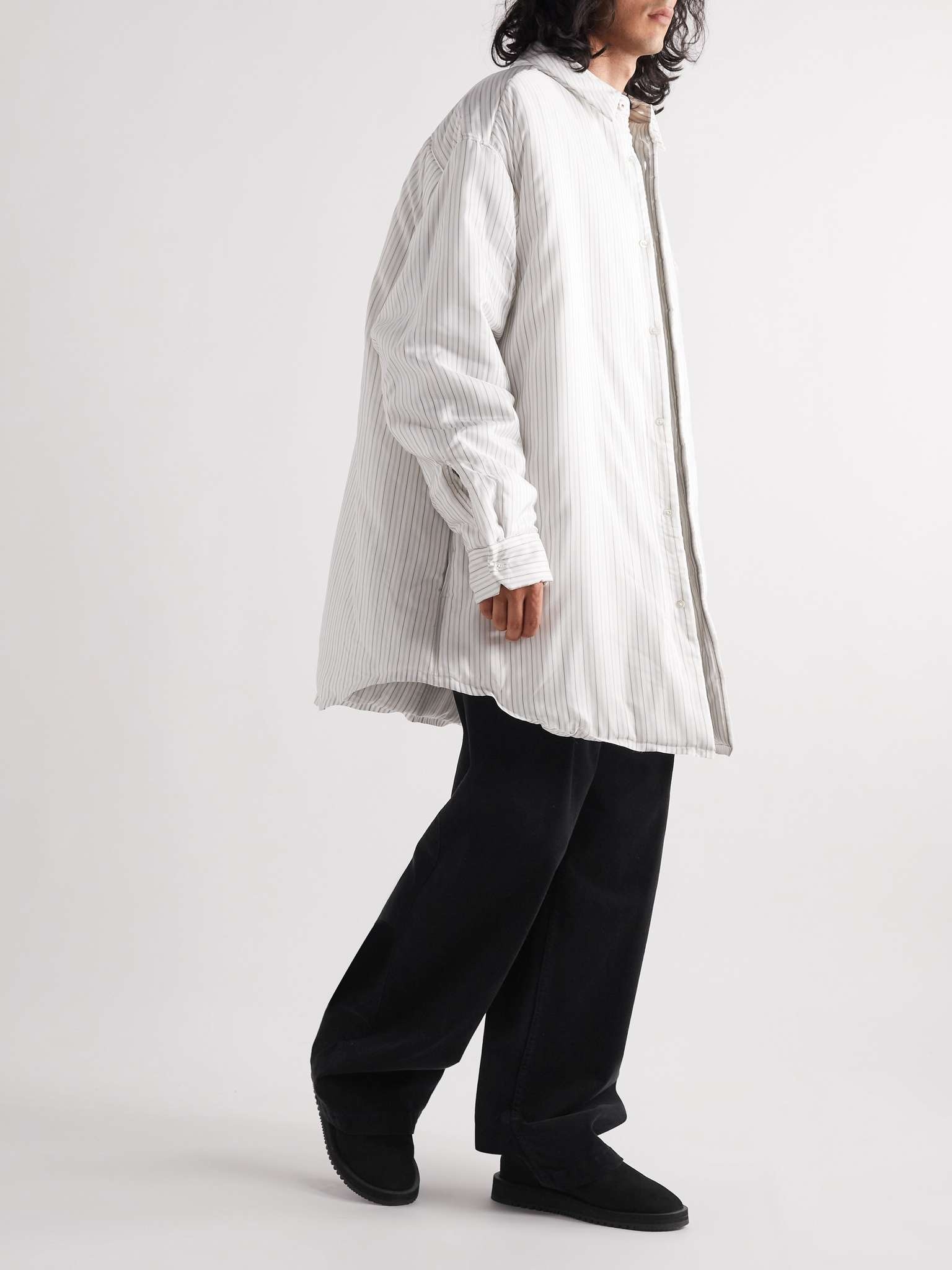 RON-MWPAB-MID Suede and Shell Slippers - 3