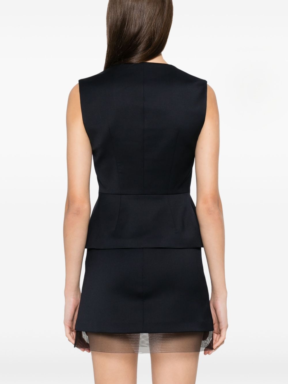V-neck waistcoat - 4