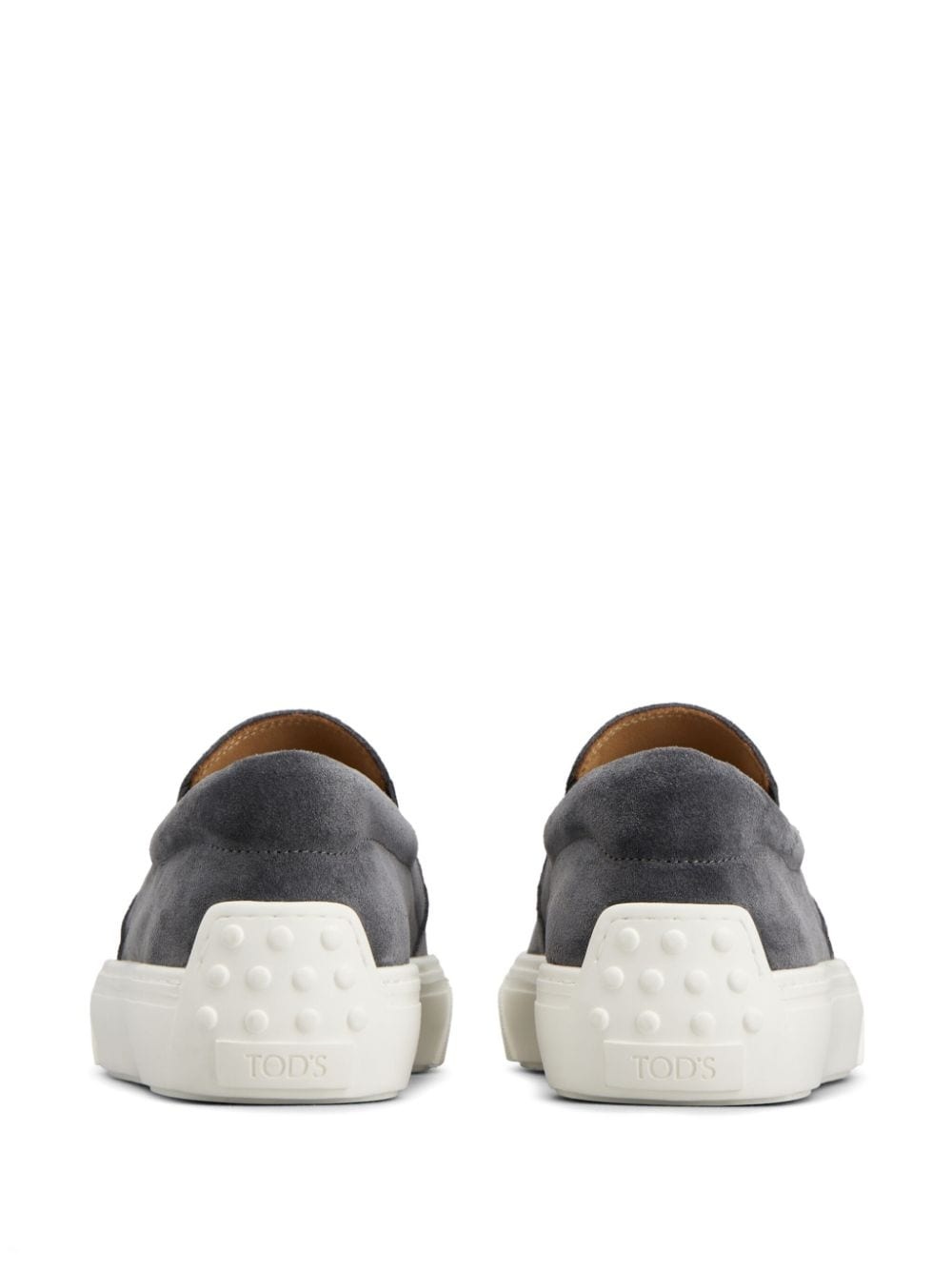 slip-on suede sneakers - 3