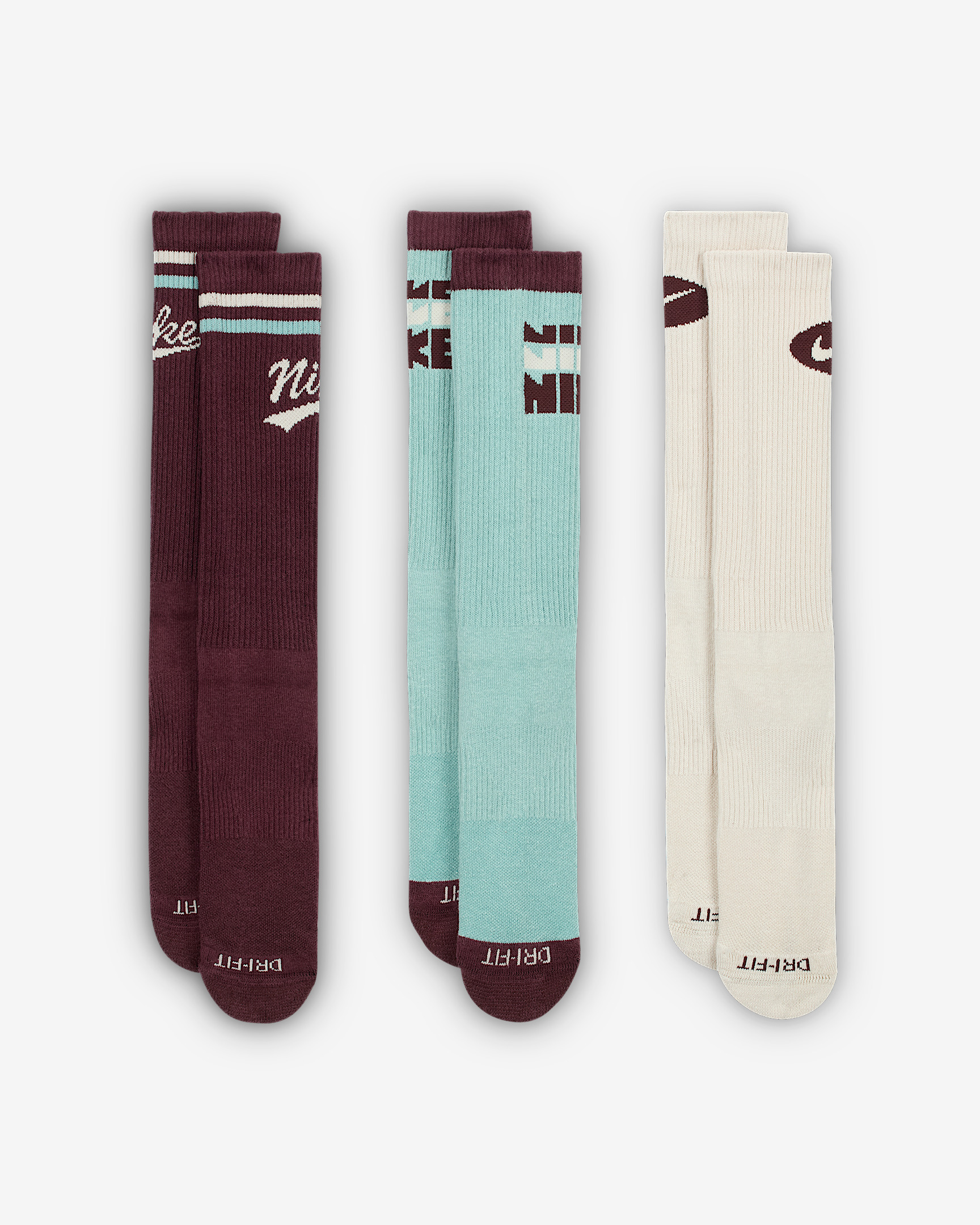 Nike Everyday Plus Crew Socks (3 Pair) - 2