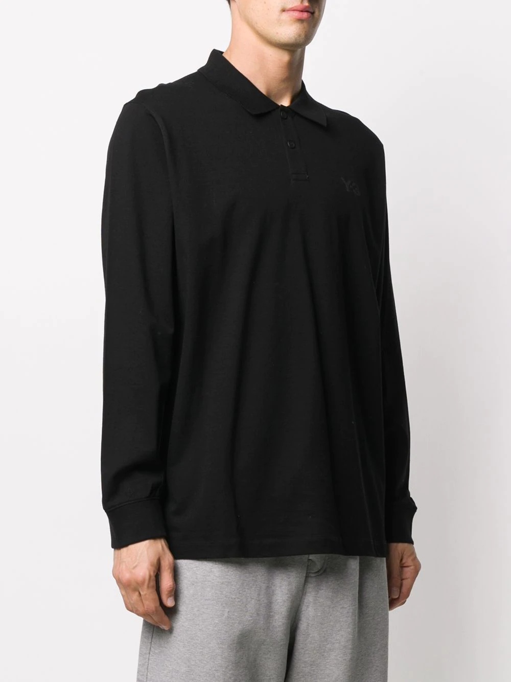 long sleeved polo shirt - 3