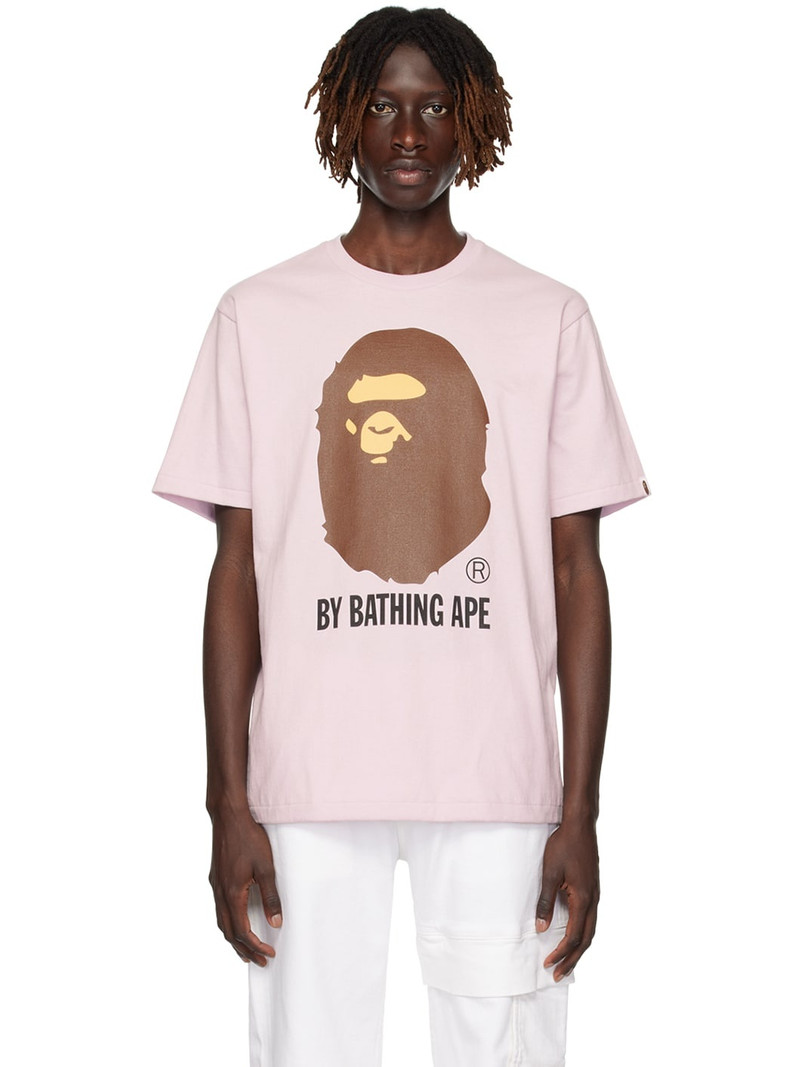 Purple 'By Bathing Ape' T-Shirt - 1
