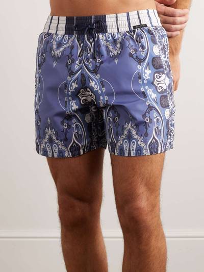 Etro Straight-Leg Short-Length Paisley-Print Swim Shorts outlook