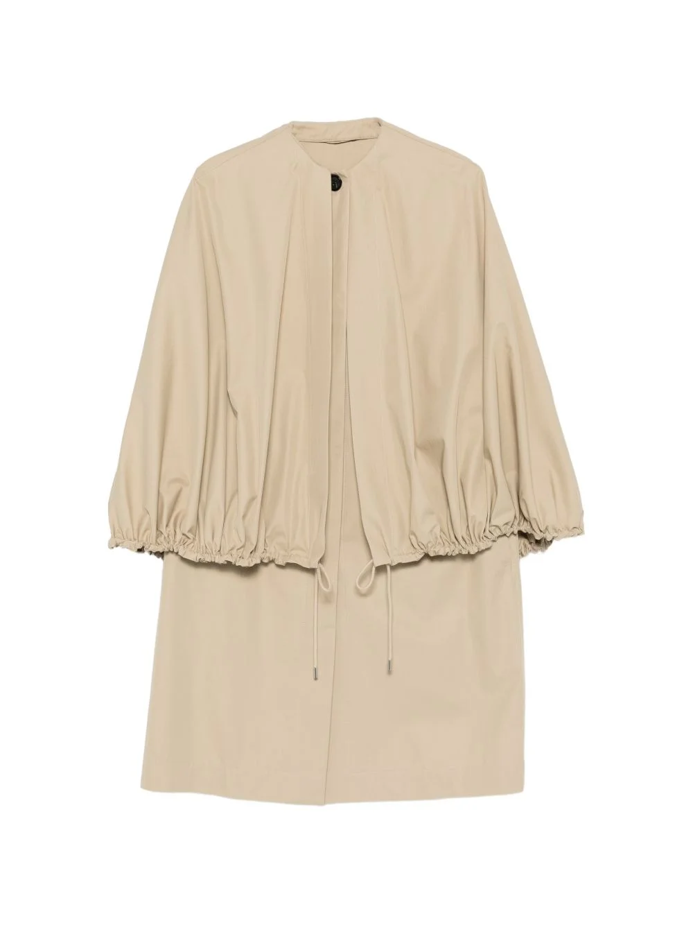 detachable-cape coat - 1