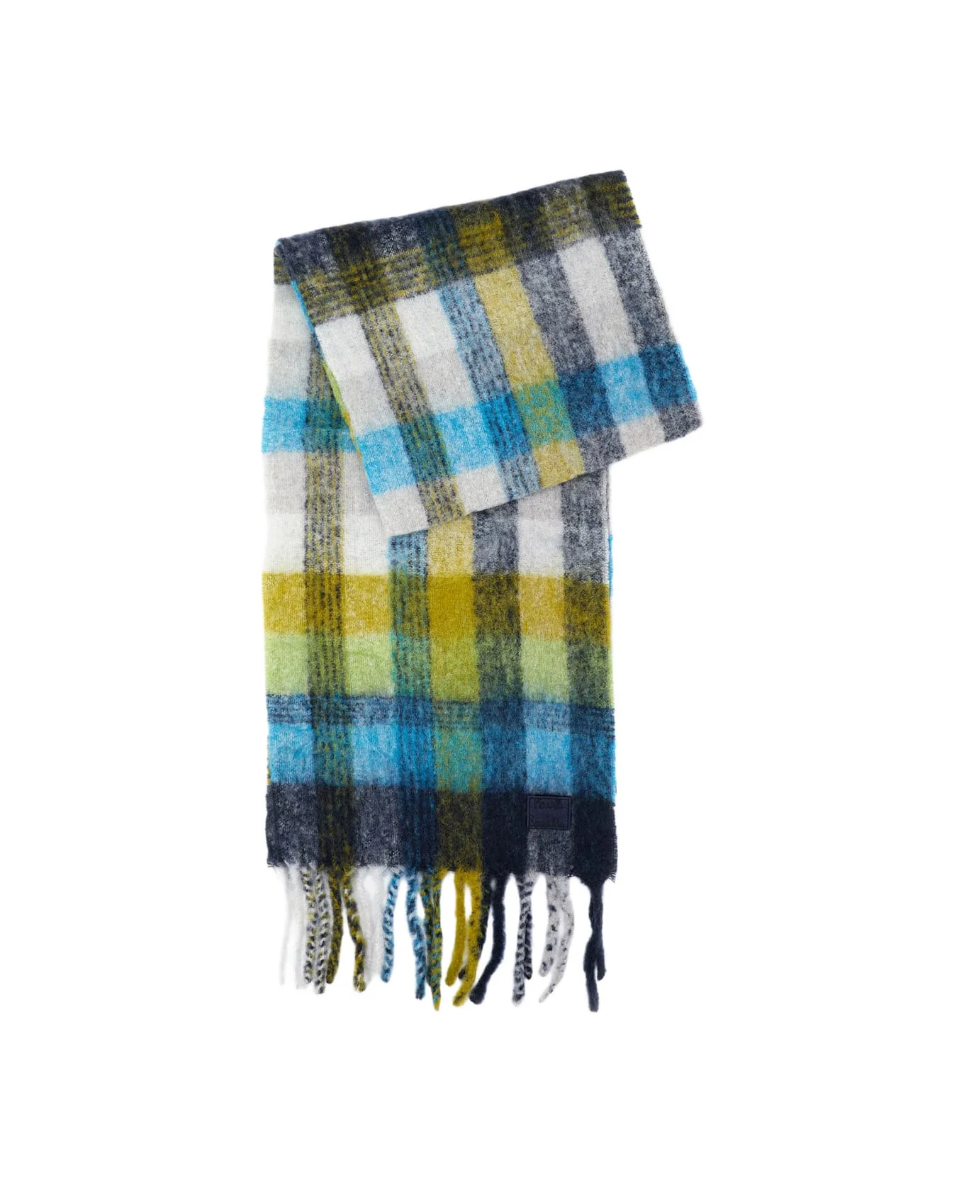 Chunky Chq Scarf - 1