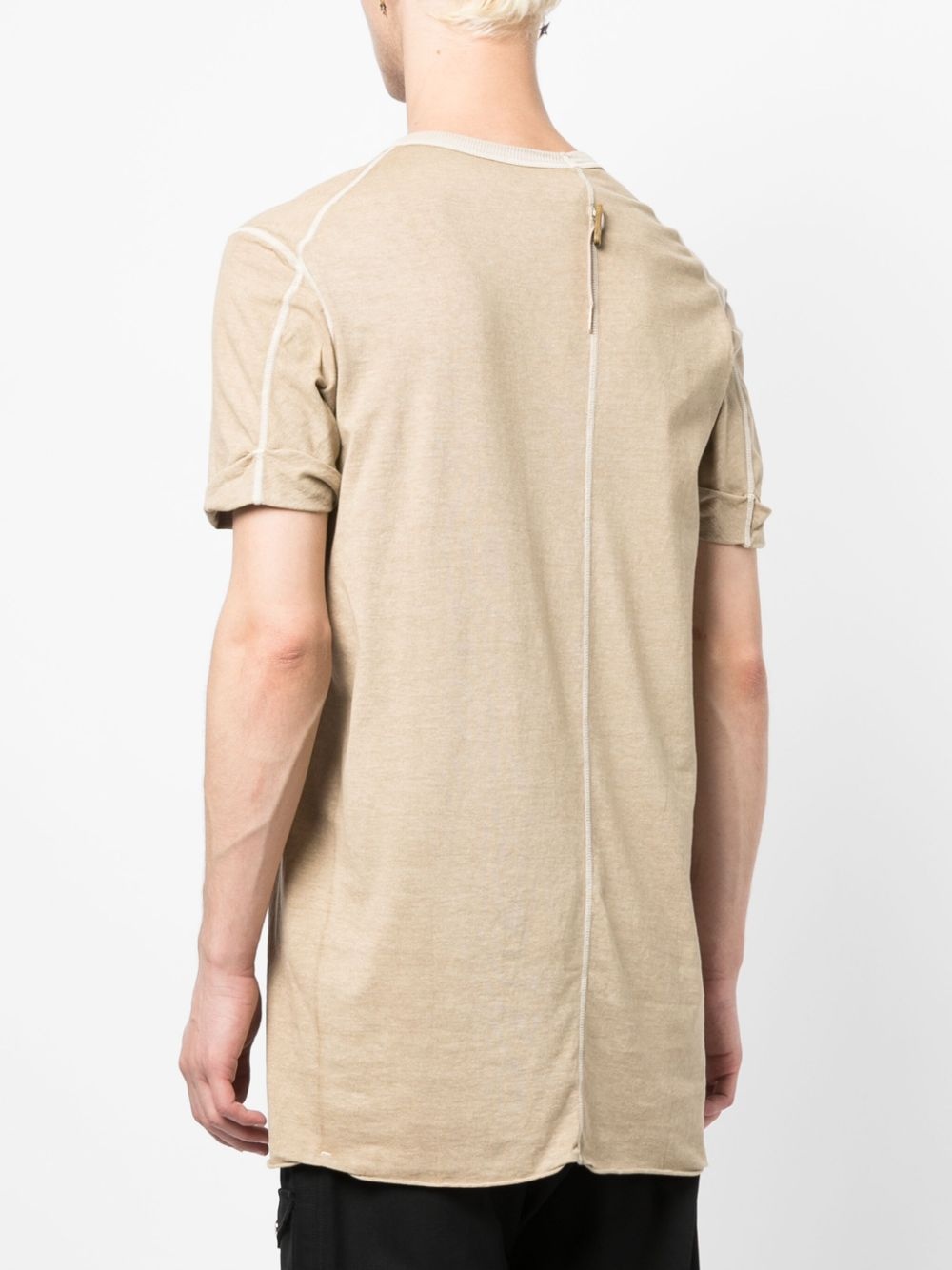 crew-neck cotton T-shirt - 4