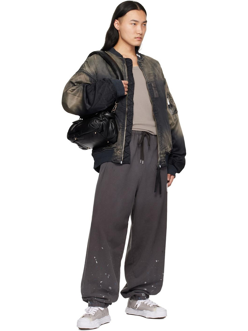 Maison MIHARAYASUHIRO Gray Hank OG Sole Canvas Low-Top Sneakers outlook