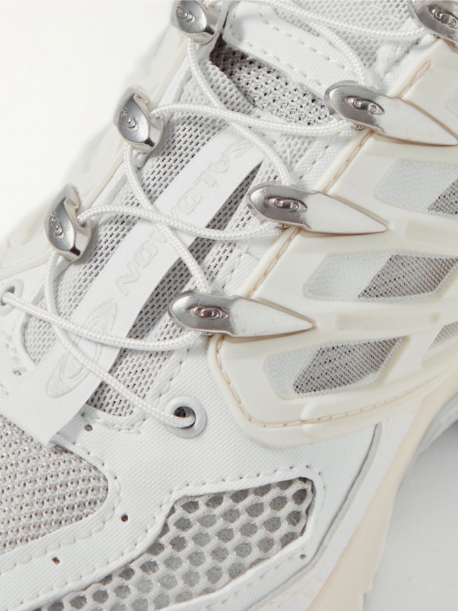 ACS Pro Advanced rubber-trimmed mesh sneakers White - 4