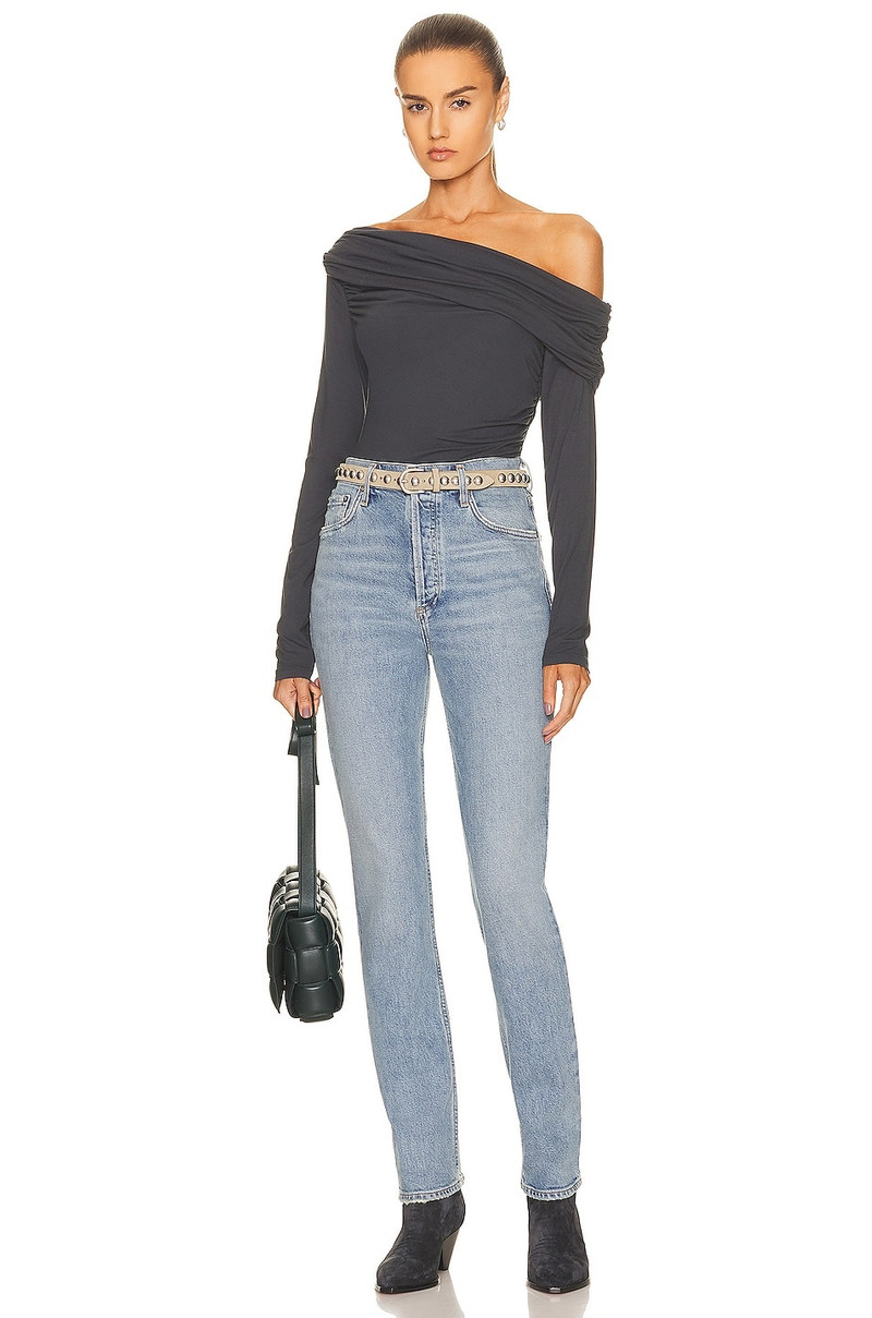 AGOLDE Freya High Rise Slim outlook