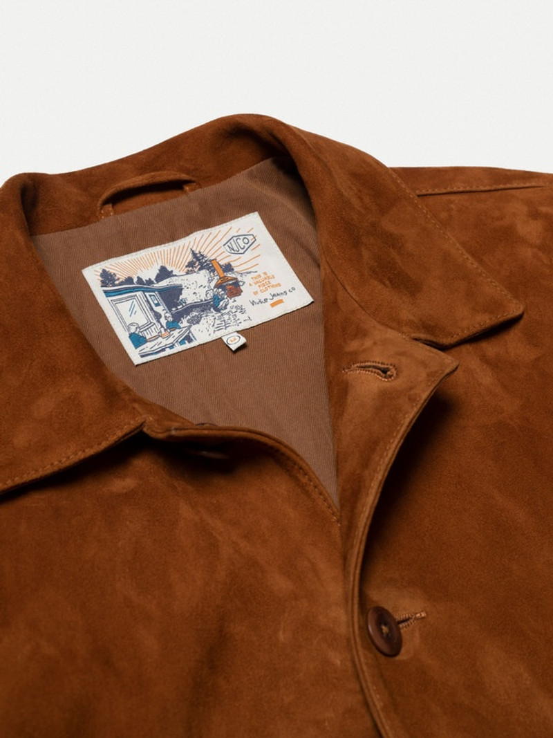 Steve Leather Jacket Cognac 4