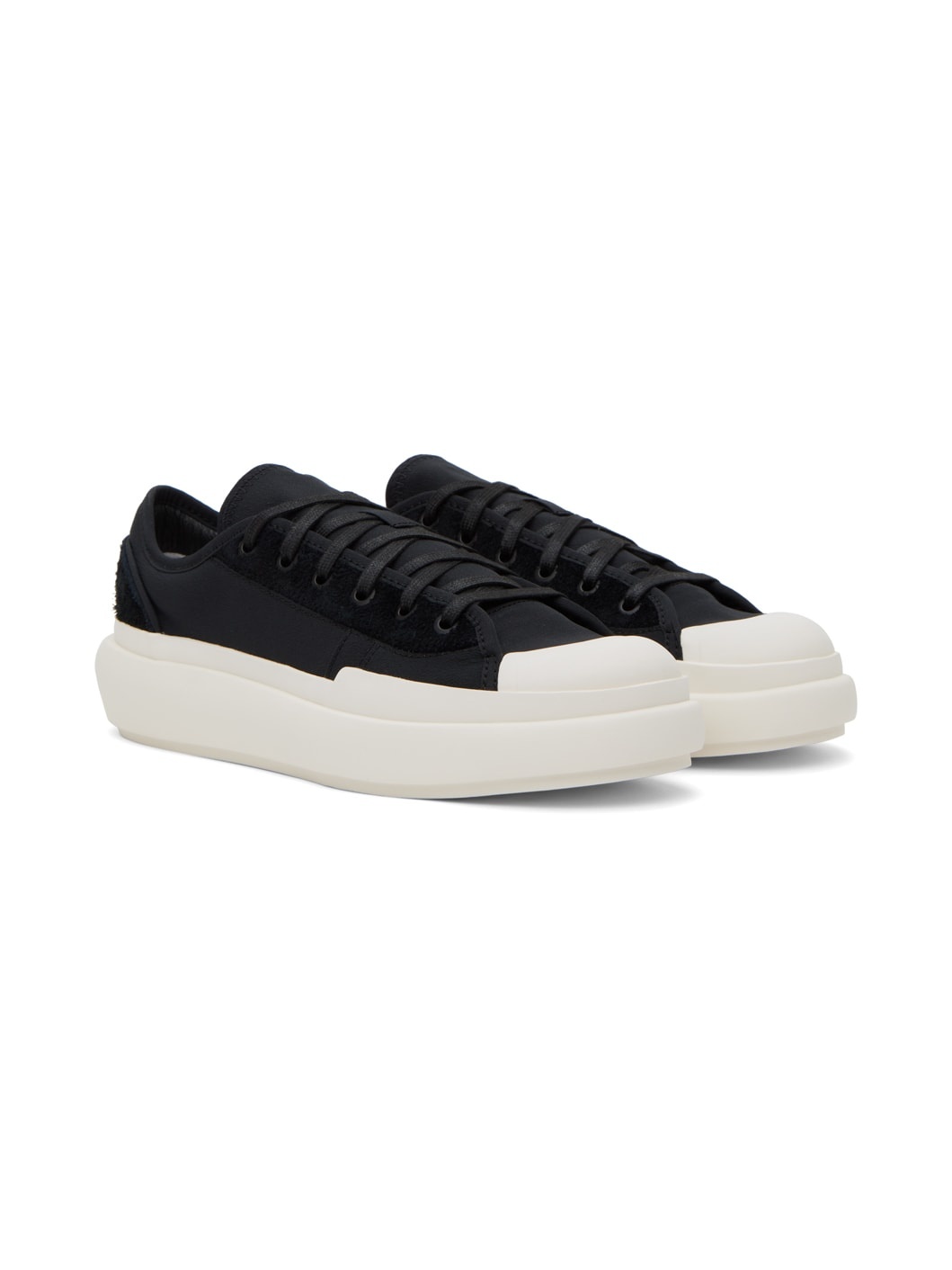 Black Ajatu Court Low Sneakers - 4