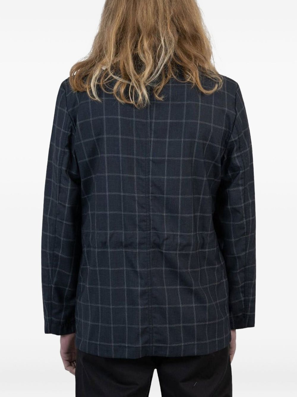 checked pocket jacket - 3