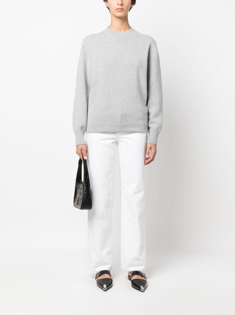 FENDI crew-neck wool-blend jumper outlook