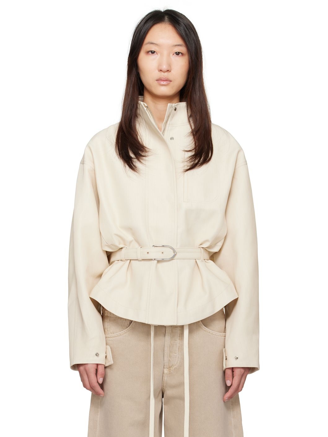 Beige La Croisière 'The Ciro' Jacket - 1