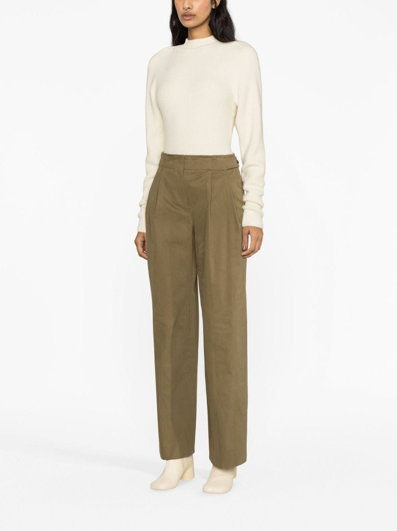 LVIR high-waisted straight-leg trousers outlook
